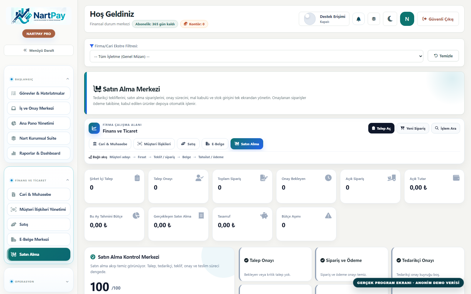 NartPay satın alma ekranı